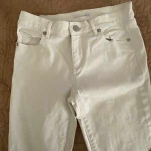 Ann Taylor Loft white jeans.